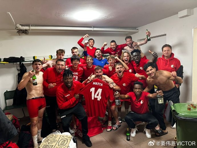 姜偉勝末輪踢滿全場，助舊柳博夫尼亞紅狐在斯洛伐克二級聯(lián)賽保級