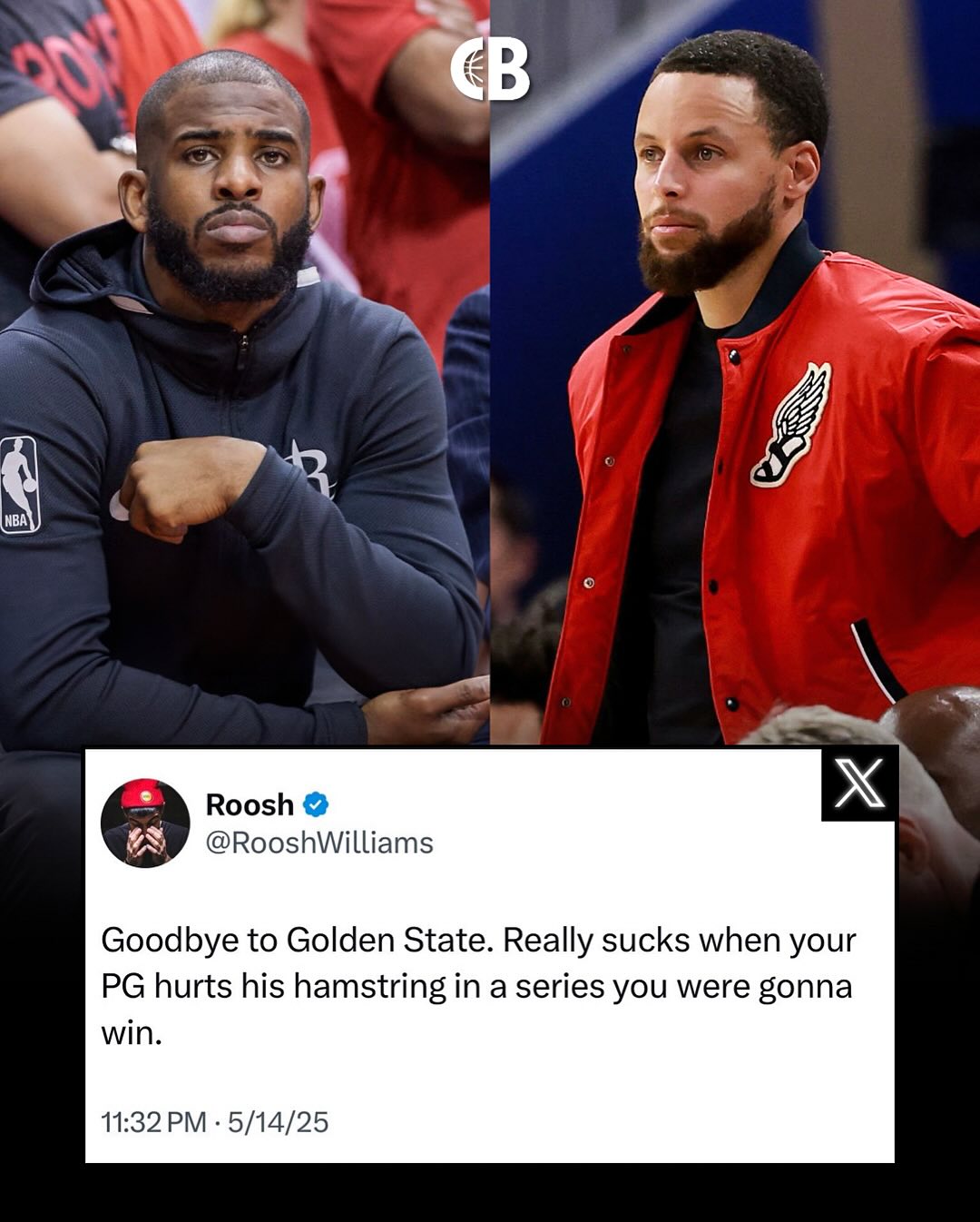 火媒：當(dāng)你的控衛(wèi)在本可以贏的系列賽拉傷了腿筋 這感覺很糟吧？