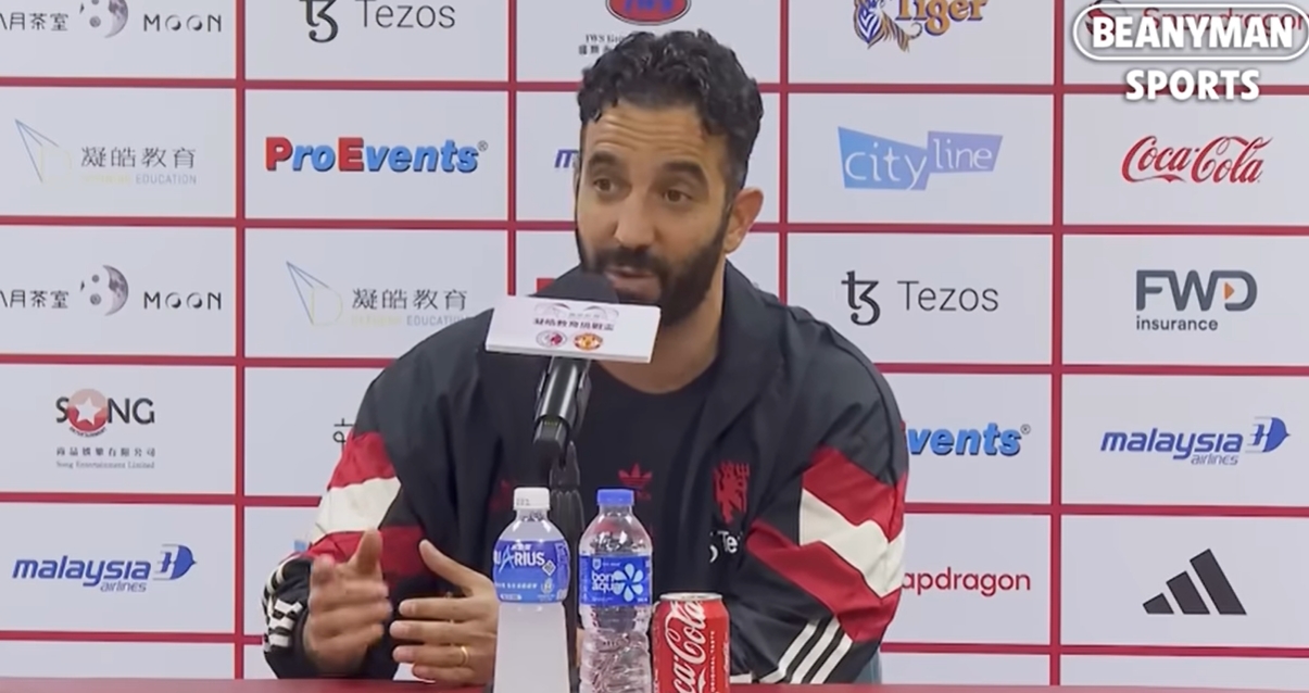 被問(wèn)梅西中國(guó)香港行爭(zhēng)議，阿莫林：我聽(tīng)說(shuō)了，球員身體良好就會(huì)上