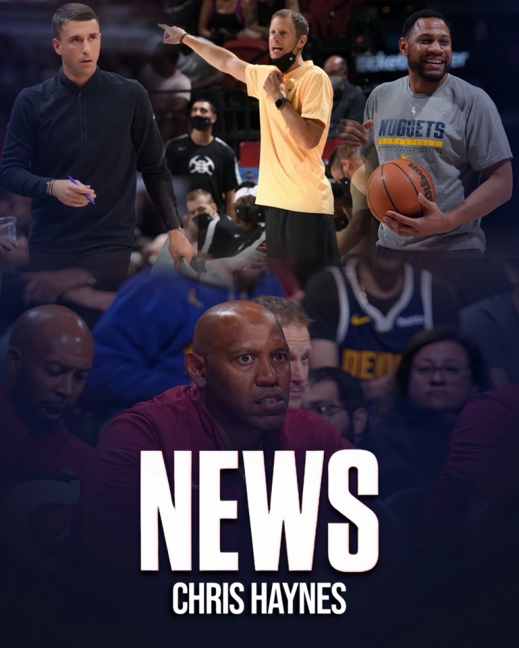 Haynes：瑞安-桑德斯等四名掘金助教下賽季將不會回歸球隊