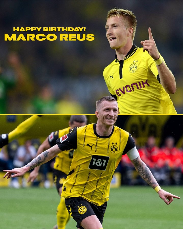 羅伊斯36歲生日，多特蒙德送祝福：生日快樂(lè)，傳奇！