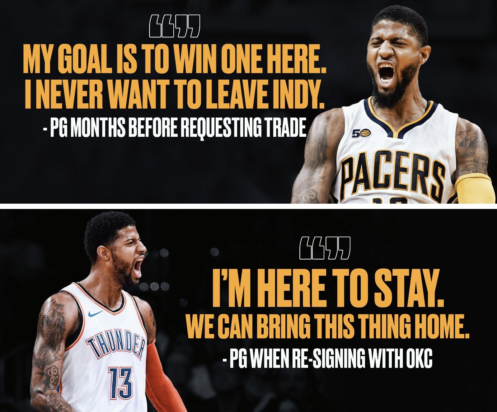 ??至少實現(xiàn)一個了！喬治曾對印城+俄城兩頭承諾：奪一冠???