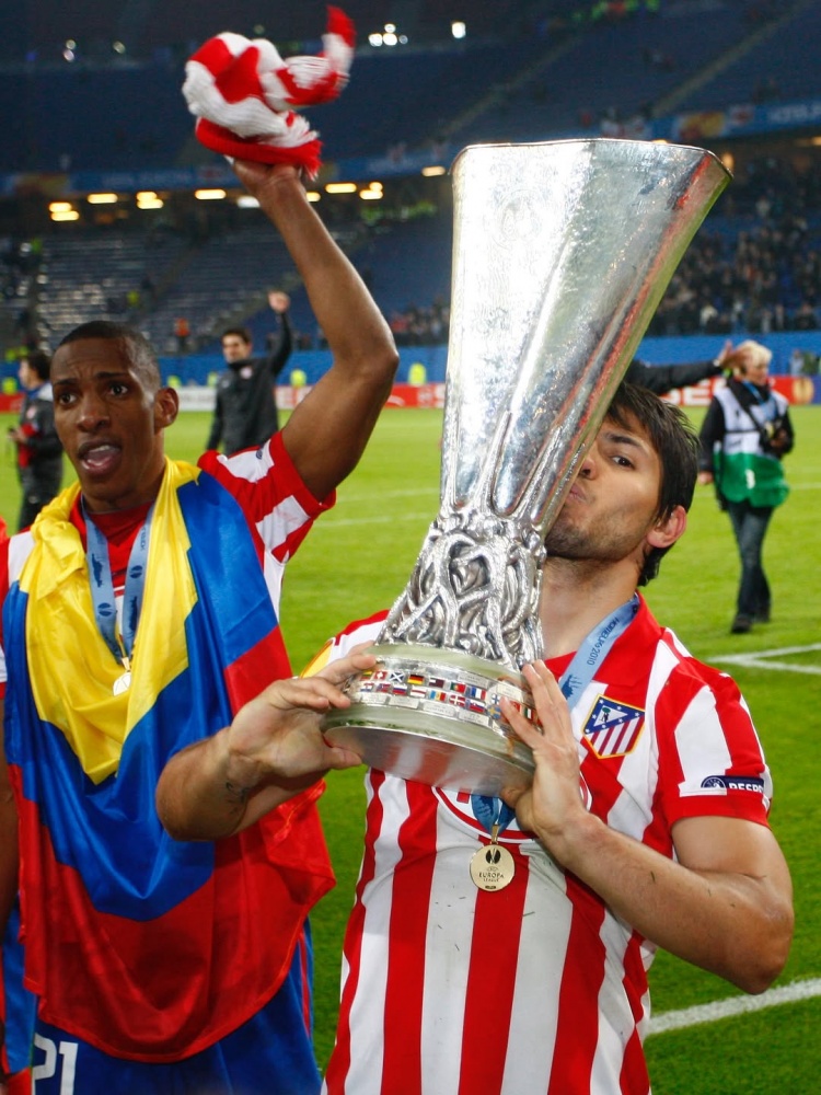 今日是阿圭羅37歲生日，馬競社媒為其送上生日祝福??????