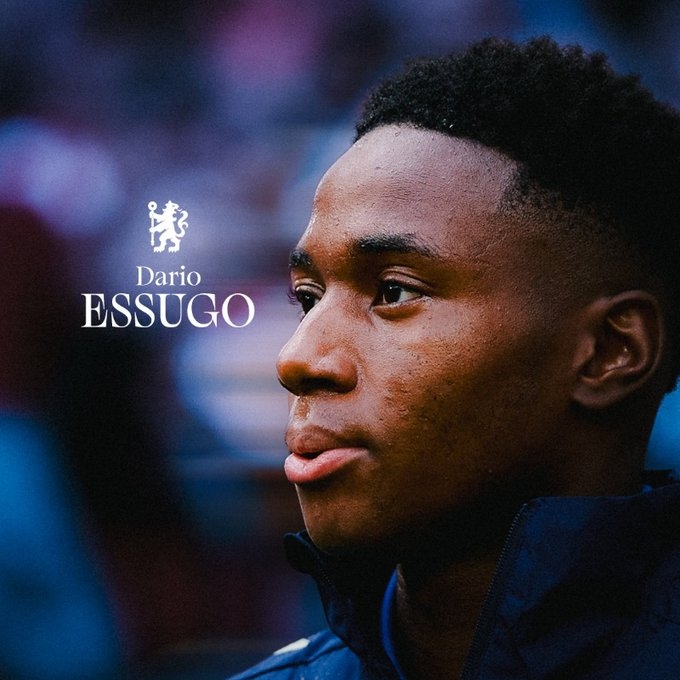 2227萬(wàn)歐！切爾西官方：埃蘇戈正式加盟球隊(duì)，簽約至2033年