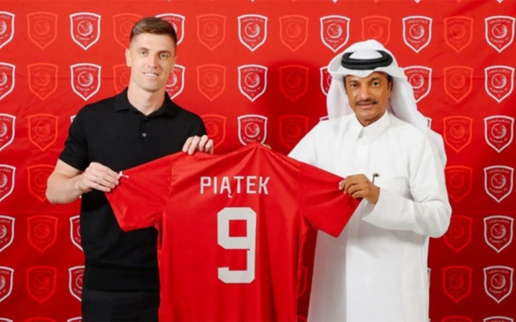 官方：29歲皮亞特克正式加盟卡塔爾球隊(duì)杜海勒，穿9號(hào)球衣