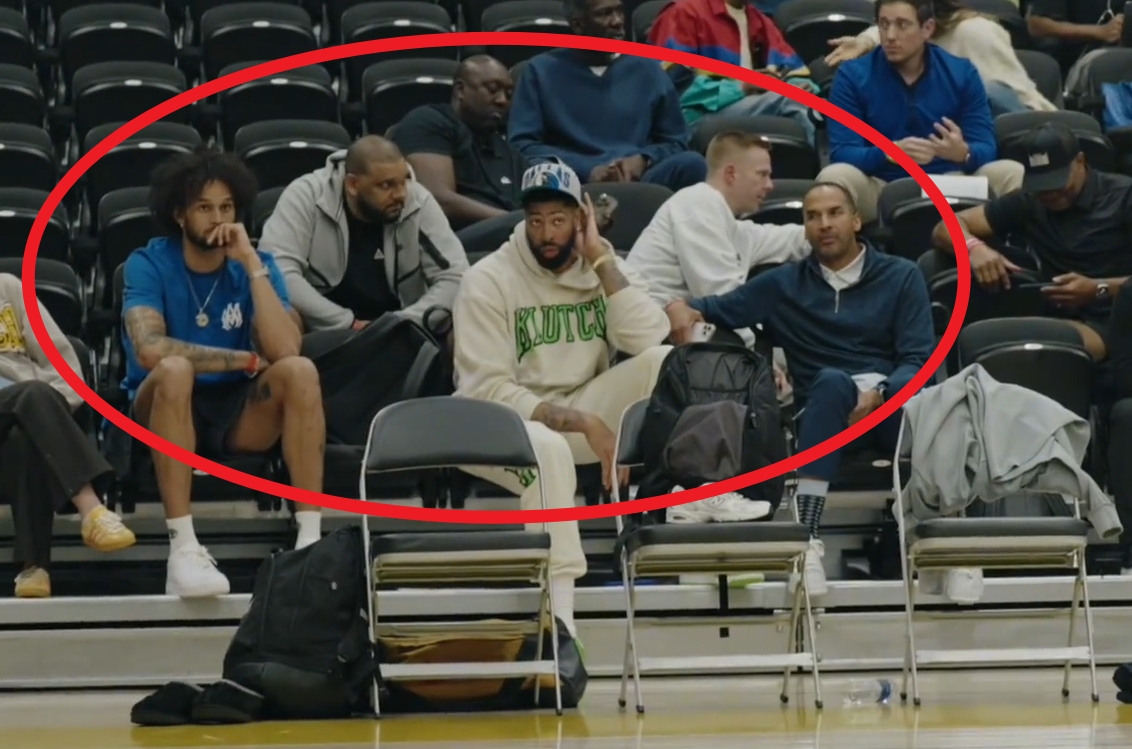 說啥呢？楊瀚森Proday試訓(xùn)投籃精準(zhǔn) 引濃眉&哈里森等人密語