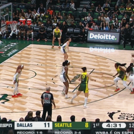 ???無敵高射炮！李月汝4分鐘轟了2記三分??首節(jié)6分全場(chǎng)最高