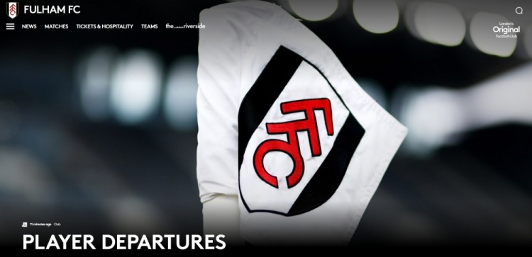 官方：威廉、卡洛斯-維尼修斯本月底合同到期后離開富勒姆