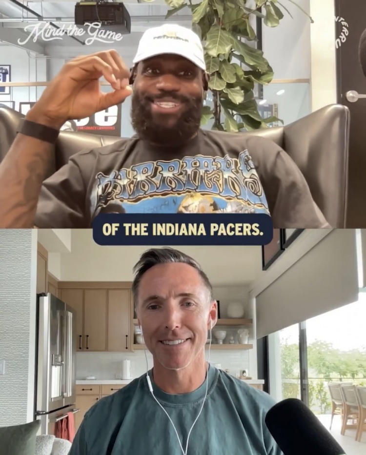 詹姆斯：很期待觀看步行者和雷霆的完美對決 雙方攻防如拔河比賽