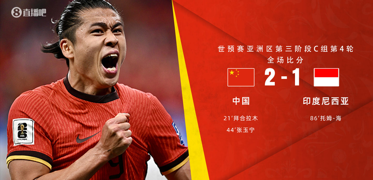 還記得嗎？國(guó)足印尼首回合比賽：拜合拉木、張玉寧建功，國(guó)足取勝