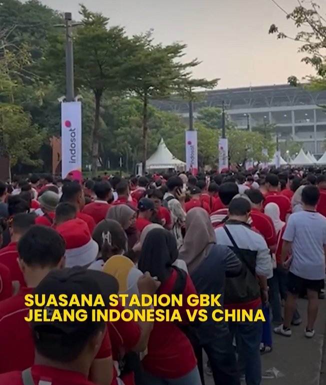 國足征戰(zhàn)7萬人客場！印尼媒體：預(yù)計(jì)超7萬名印尼球迷涌入主場助威