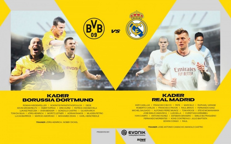 皇馬vs多特慈善賽名單：克羅斯、勞爾pk皮什切克、阿莫魯索