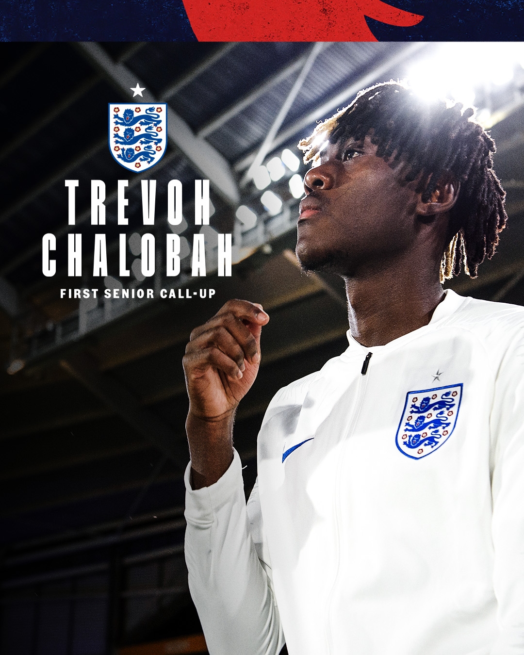 首次被英格蘭征召！查洛巴：哥哥是我向?qū)?，圖赫爾的信任無比珍貴