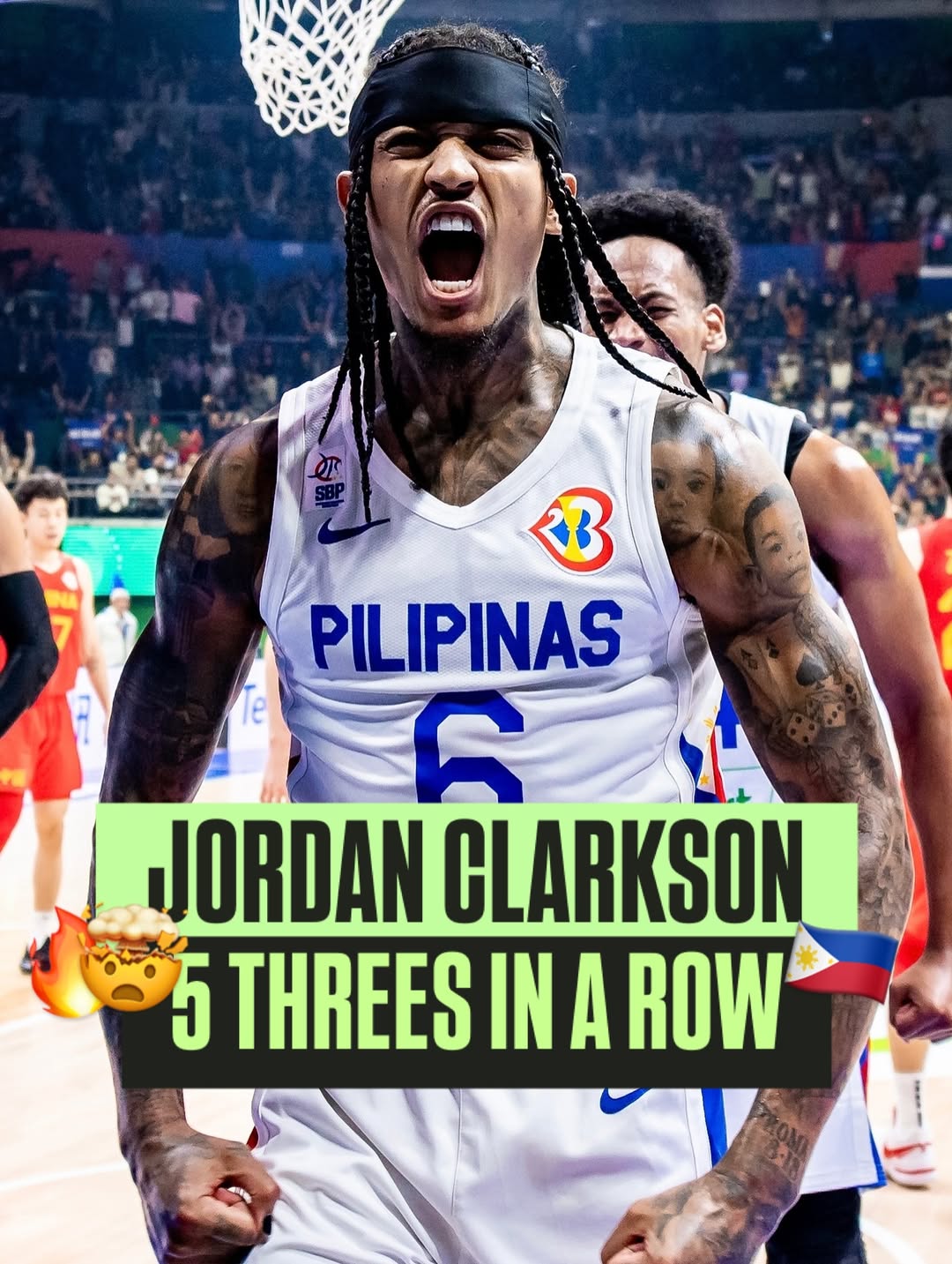 痛苦回憶??FIBA?？死松?3歲生日快樂 配上他暴打中國隊視頻