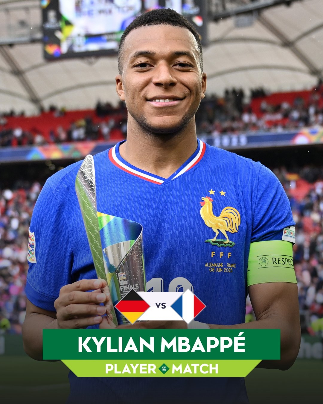 姆巴佩談金球獎(jiǎng)：我的看法不重要，我能影響金靴但金球不取決于我