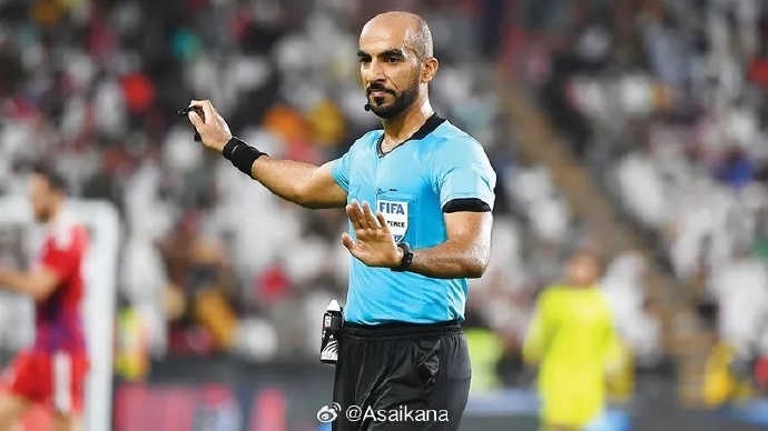 國足vs巴林裁判：阿聯(lián)酋裁判納克比主哨