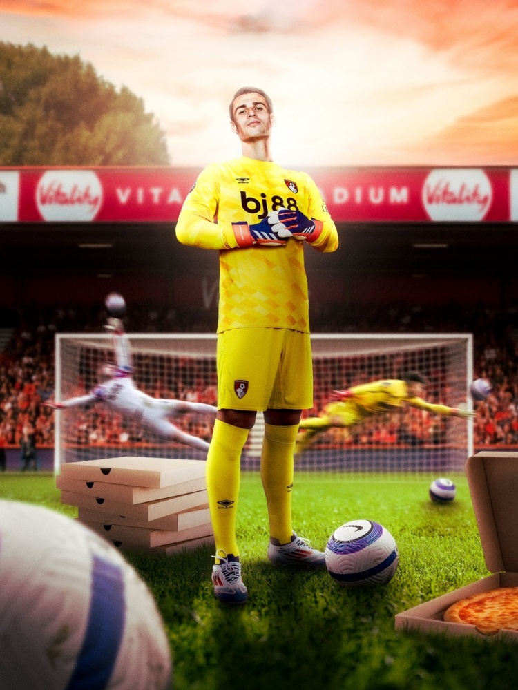 伯恩茅斯社媒曬海報感謝凱帕，球員本賽季出戰(zhàn)35場丟43球