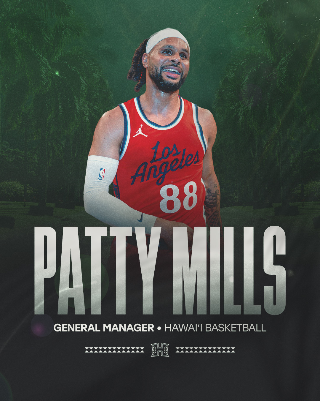 ??壓庫(kù)里&吹楊一頭！米爾斯出任夏威夷大學(xué)男籃總經(jīng)理??