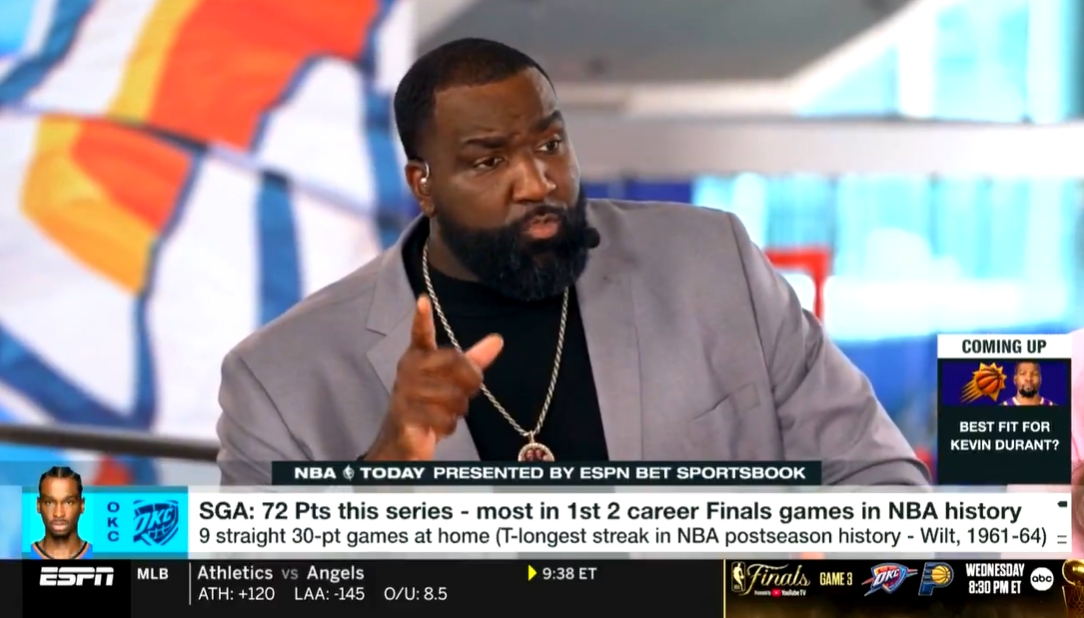 帕金斯：SGA像喬丹科比一樣高效兇狠 他已超KD成為聯(lián)盟最佳得分手