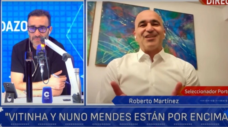 馬丁內(nèi)斯：擁有C羅每天都是一堂足球課，門德斯非常接近完美球員