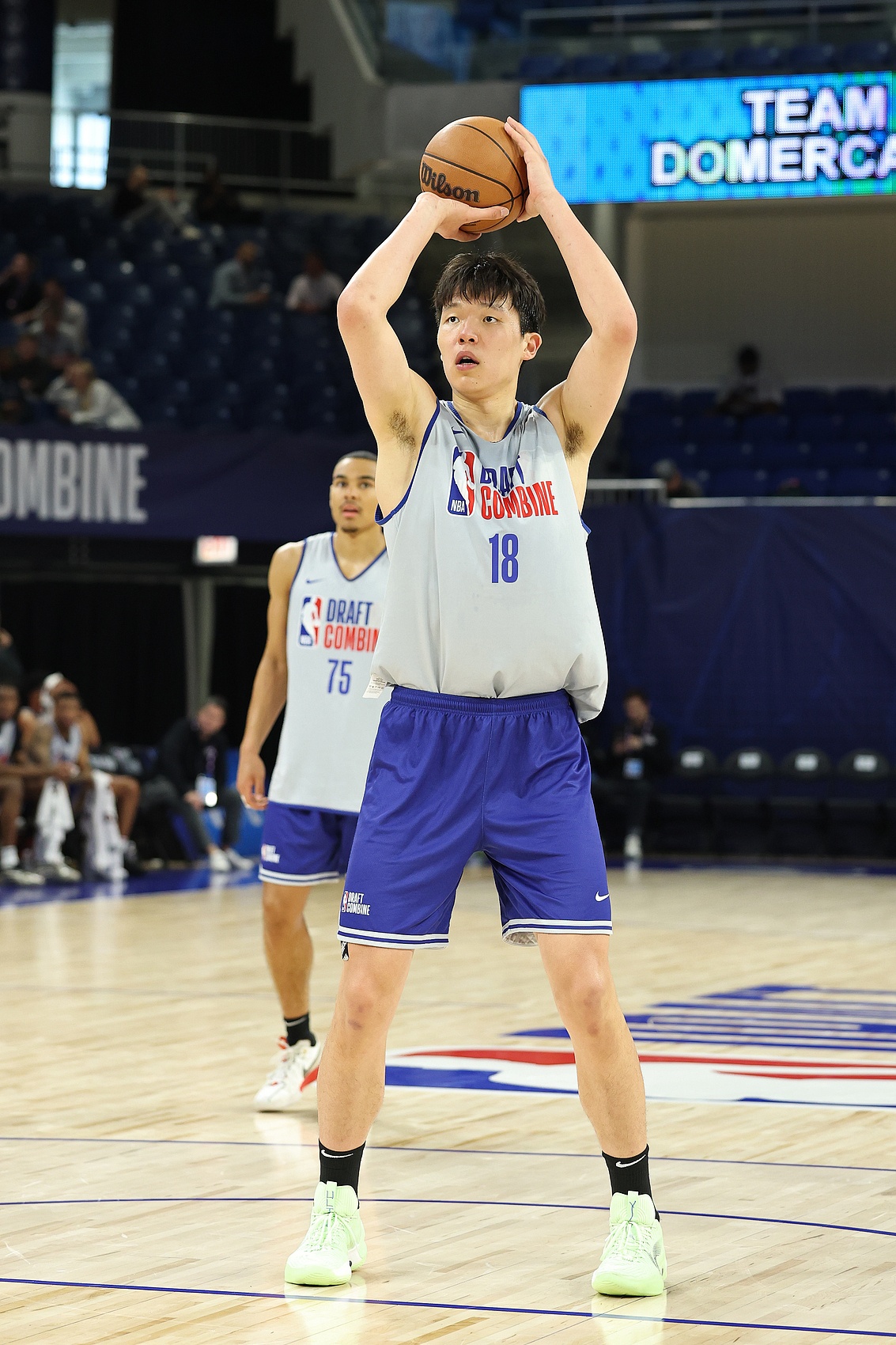 擁有4首輪 王兆豐：據(jù)說(shuō)楊瀚森在籃網(wǎng)的試訓(xùn)得到了相當(dāng)正面的反饋