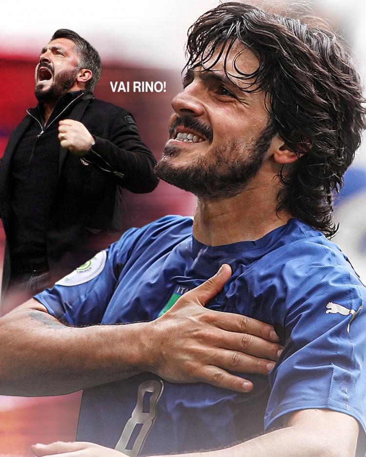 加圖索執(zhí)掌國家隊(duì)帥印，米蘭祝福：意大利在召喚！加油！????