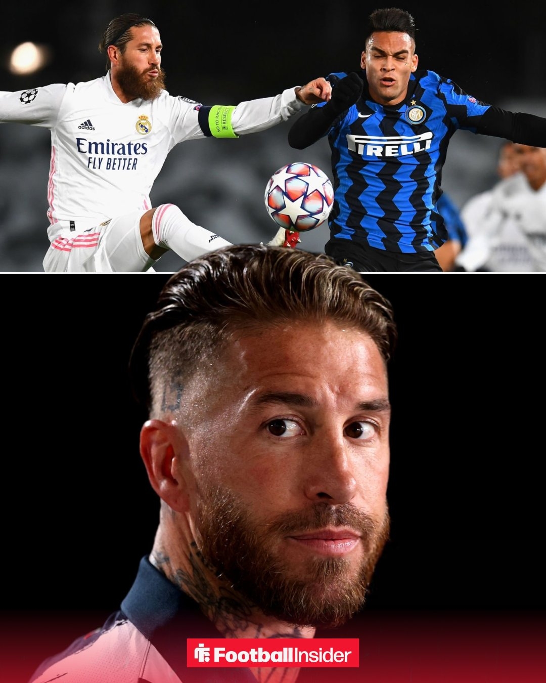 拉莫斯生涯2次對國米都取得進球，而且都是頭球破門