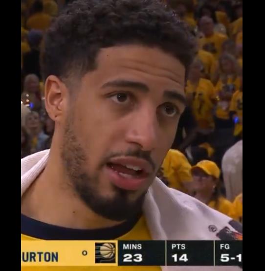 ??霸氣！哈利伯頓：不想看到這些家伙在我們主場慶祝奪冠！