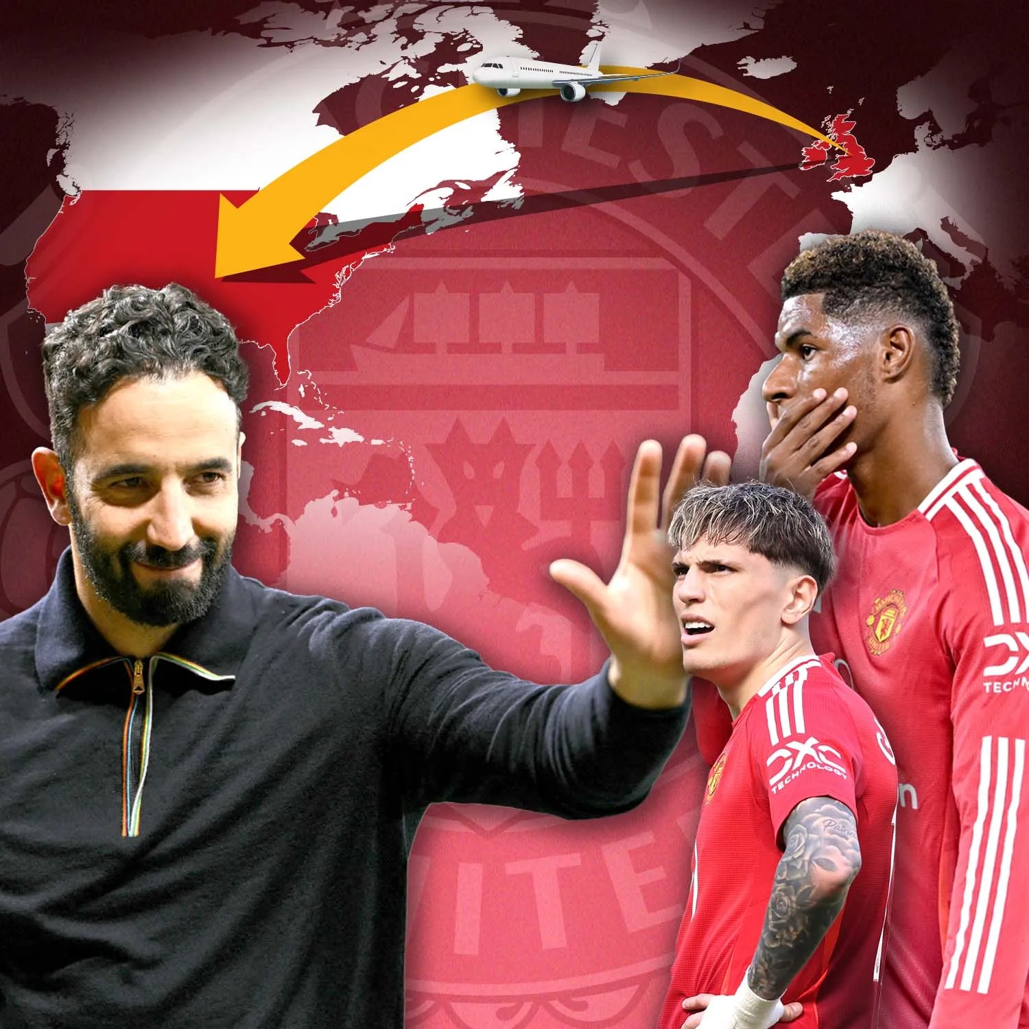 太陽報(bào)：加納喬+拉師傅+安東尼+桑喬，將被阿莫林排除出季前名單