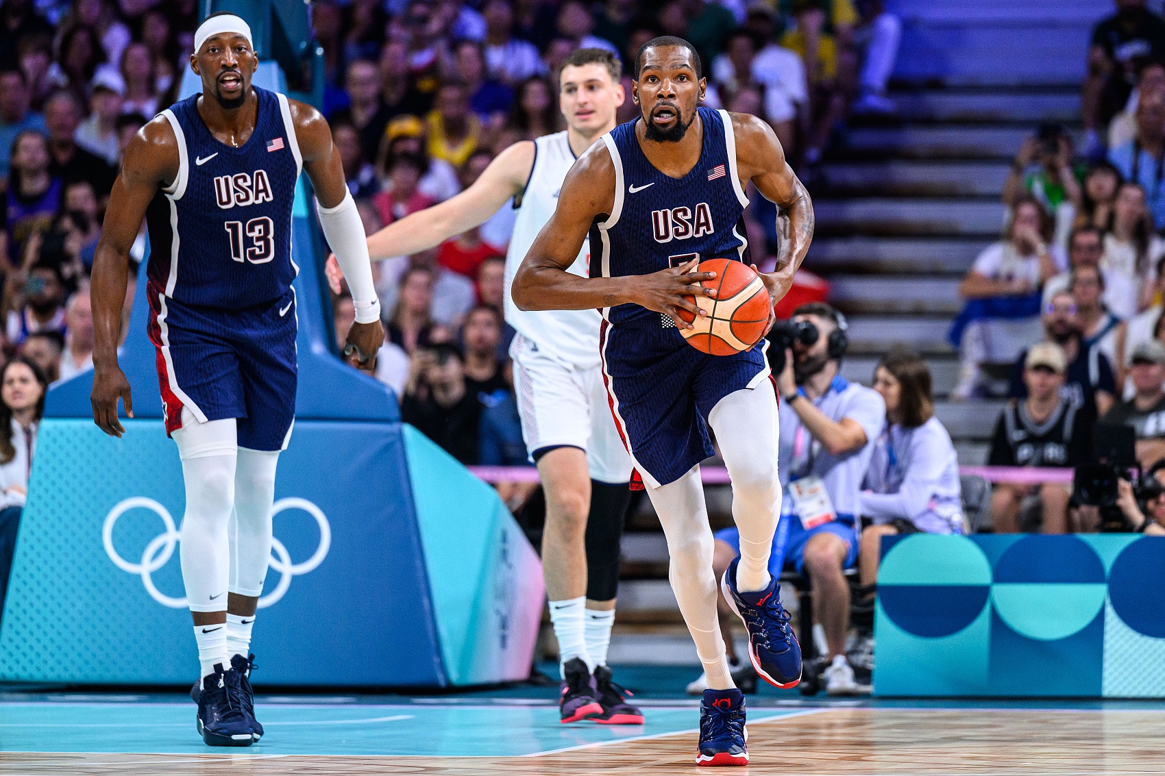 杜蘭特：國家隊每個人都給我留下了深刻印象 但阿德巴約最為突出