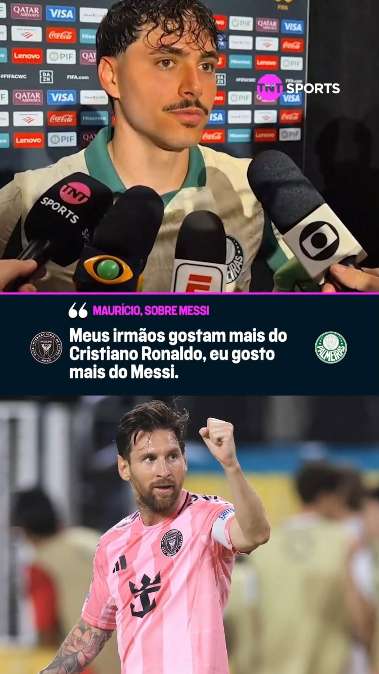 帕爾梅拉斯中場：我是梅西忠實球迷，經(jīng)常因為梅羅與兄弟爭論