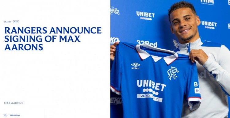 官方：伯恩茅斯25歲右后衛(wèi)阿隆斯租借加盟流浪者 租期一個賽季