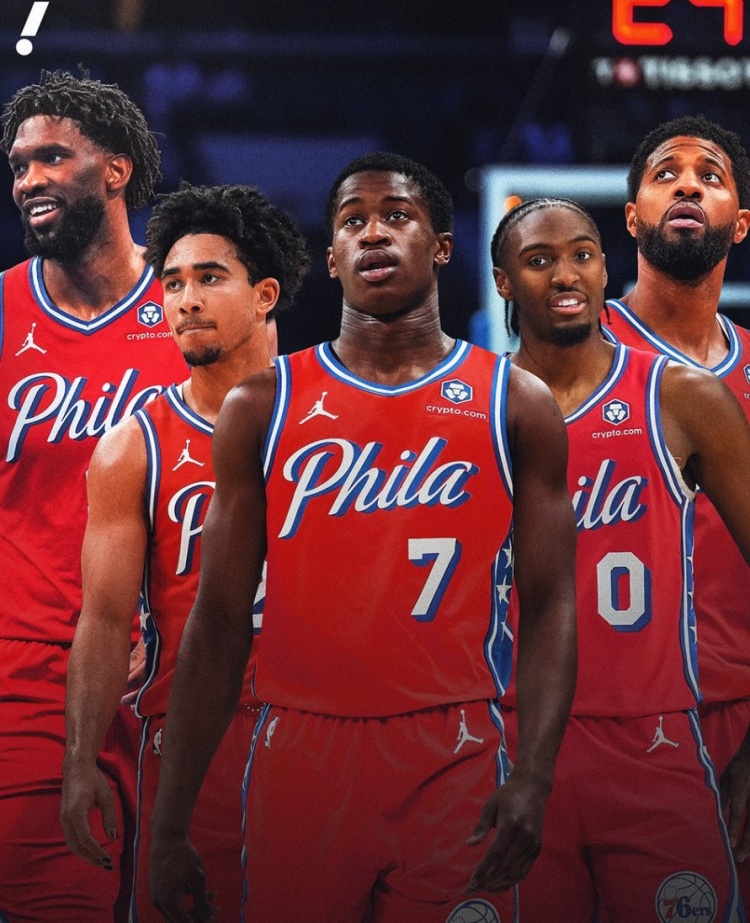 76人這陣容能走多遠(yuǎn)？恩比德+喬治+麥凱恩+馬克西+埃奇庫姆