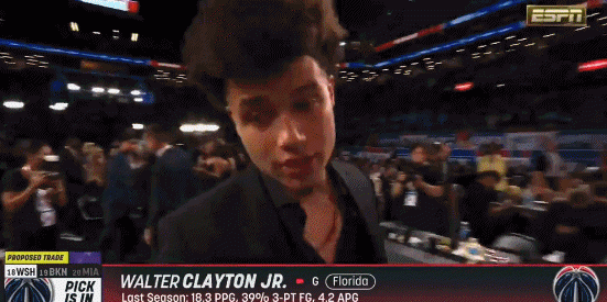 人生贏家?????22歲克萊頓成18號(hào)秀 女兒在臺(tái)下