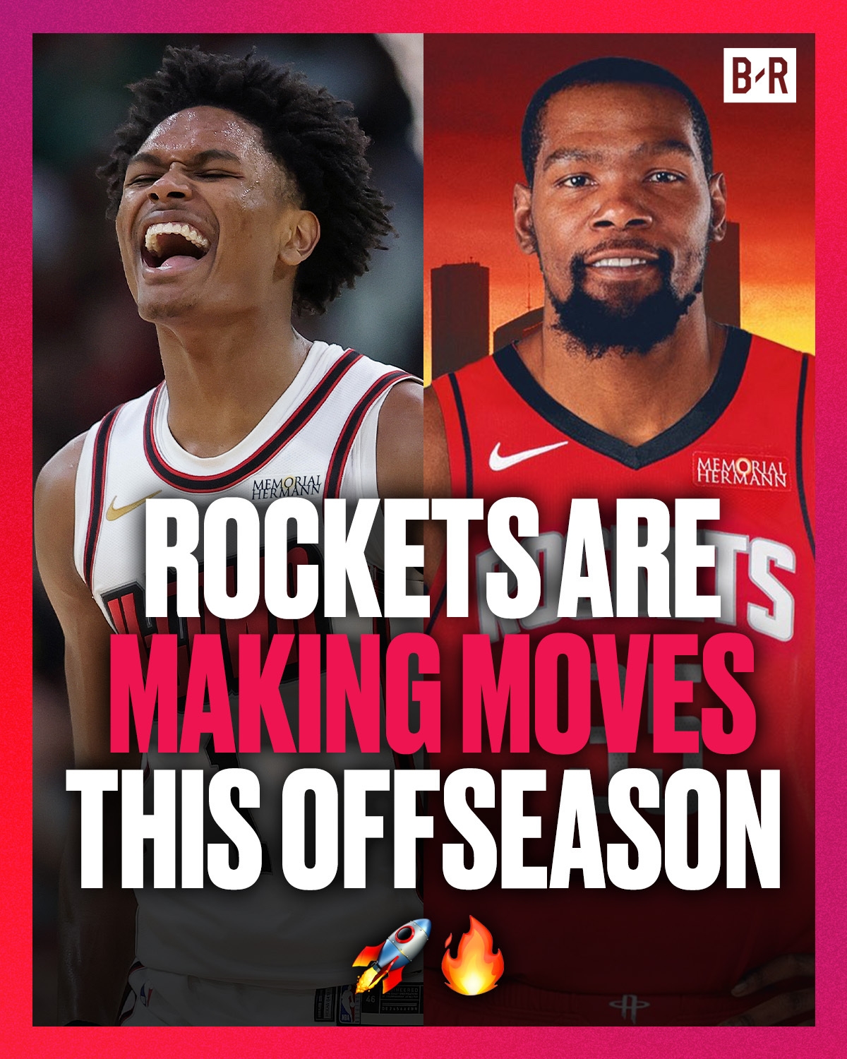 各種續(xù)約&KD+DFS+卡皇加盟！BR列火箭操作發(fā)問：下賽季能走多遠(yuǎn)？