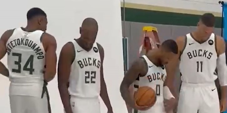 23年媒體日利拉德感嘆雄鹿豪華陣容 如今只剩字母哥還在隊(duì)