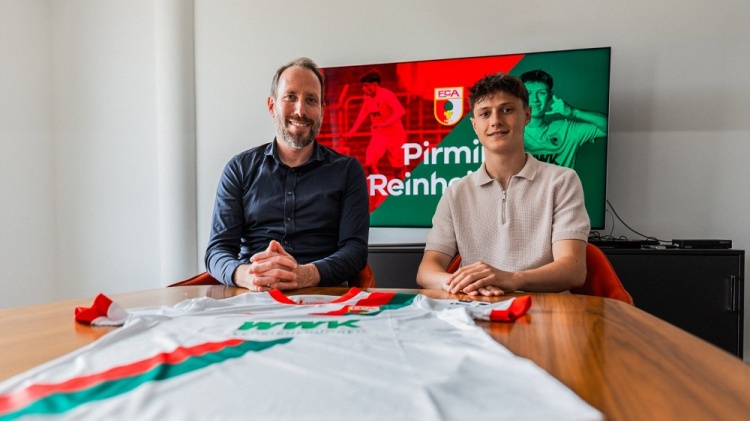 官方：奧格斯堡續(xù)約18歲青年隊中場賴因海默