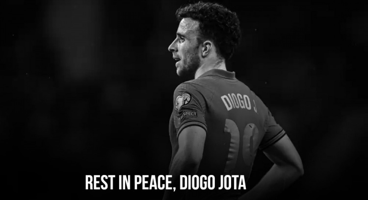 愛德華茲和理查德-休斯悼念若塔：此刻無比悲痛，愿你安息YNWA