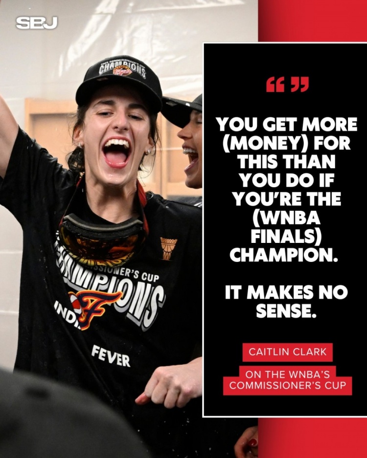 季中的總裁杯冠軍獎(jiǎng)金比總冠軍還多！克拉克：這很離譜