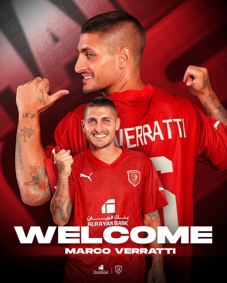 官方：32歲維拉蒂自由身加盟卡塔爾聯(lián)賽球隊杜海勒