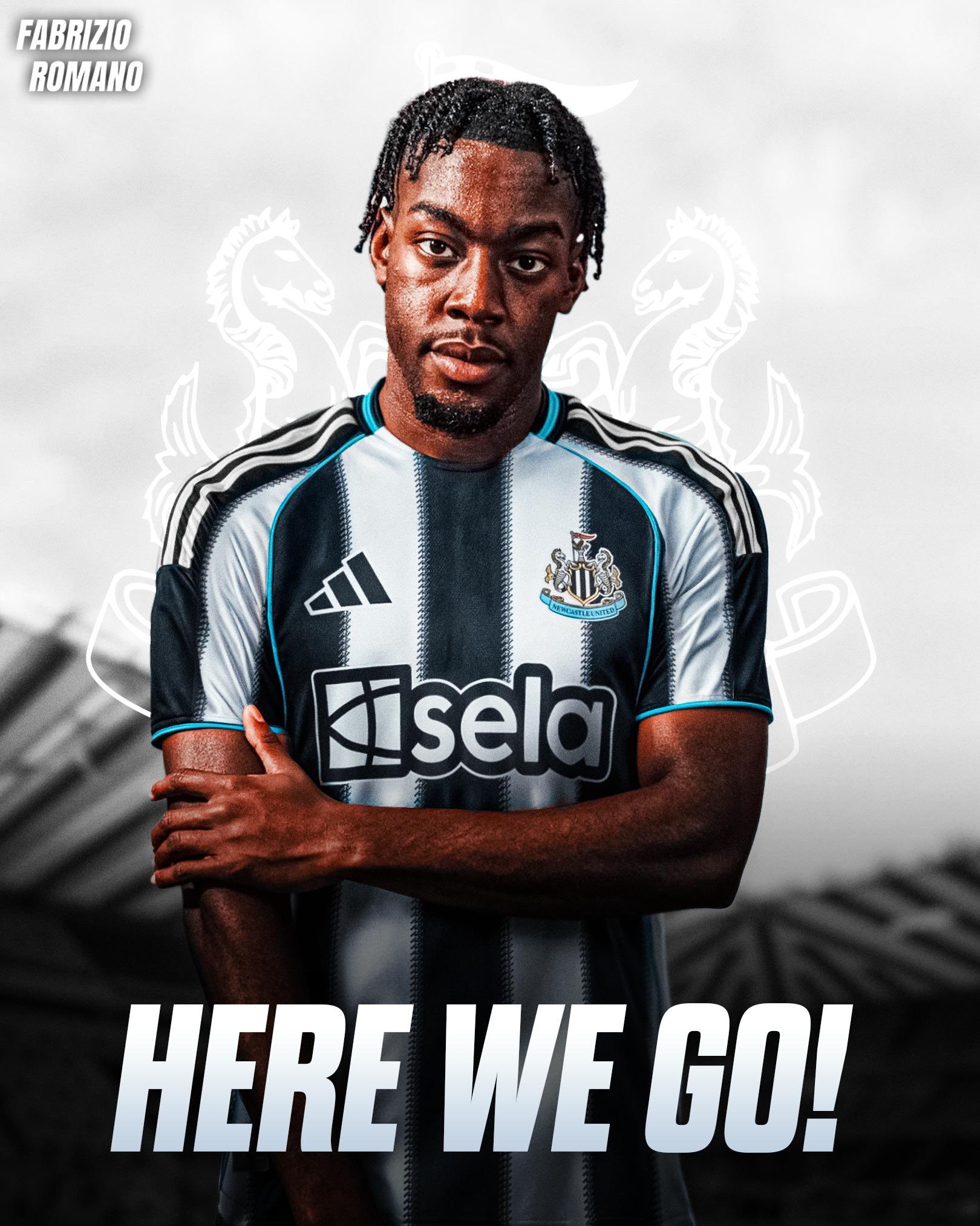 羅馬諾：伊蘭加今天在紐卡參加體檢的第一部分