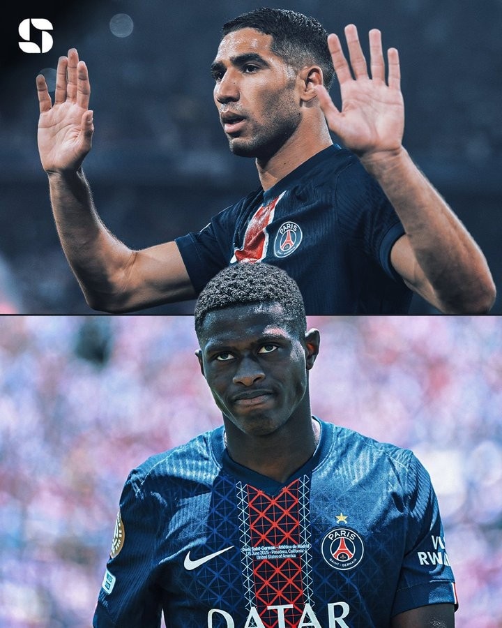 世一左+世一右？阿什拉夫創(chuàng)造3次機(jī)會(huì)最多，門德斯搶斷過人全成功