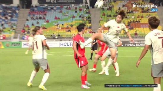 韓媒批中國女足：沒有VAR的賽事中，無法阻止中國的“少林足球”