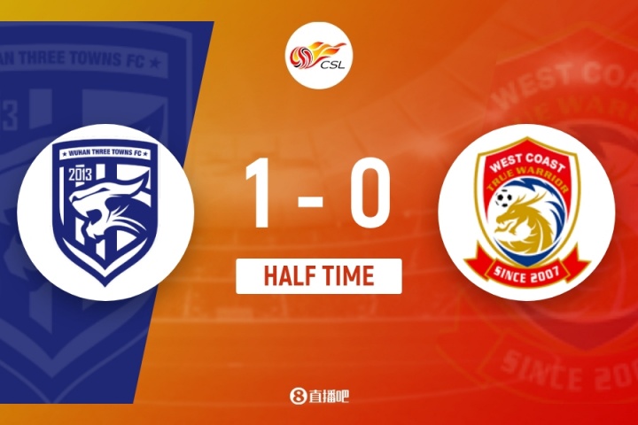 半場-武漢三鎮(zhèn)1-0西海岸 鄧涵文助攻圖多列閃擊內(nèi)爾松盧斯兩中柱