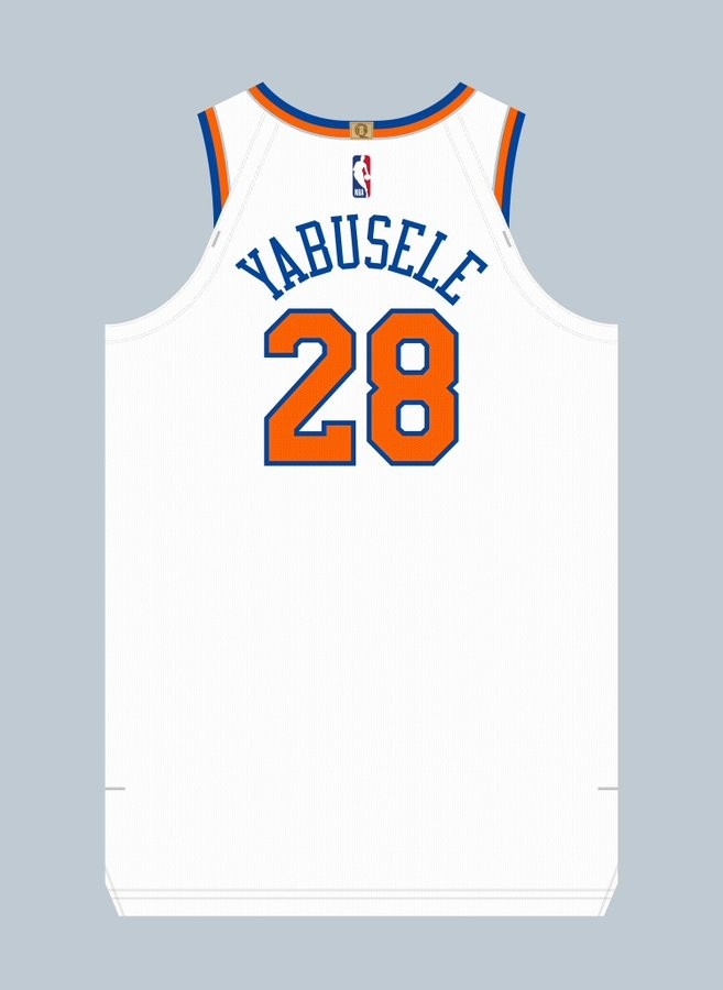 紐約新援！亞布塞萊在尼克斯將繼續(xù)穿28號(hào)球衣出戰(zhàn)