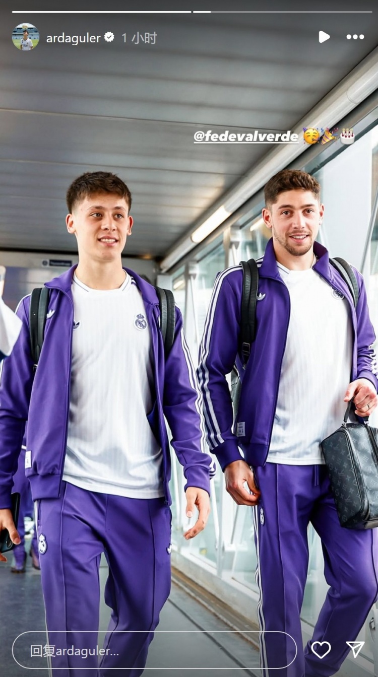 居勒爾社媒曬合照，祝巴爾韋德27歲生日快樂??