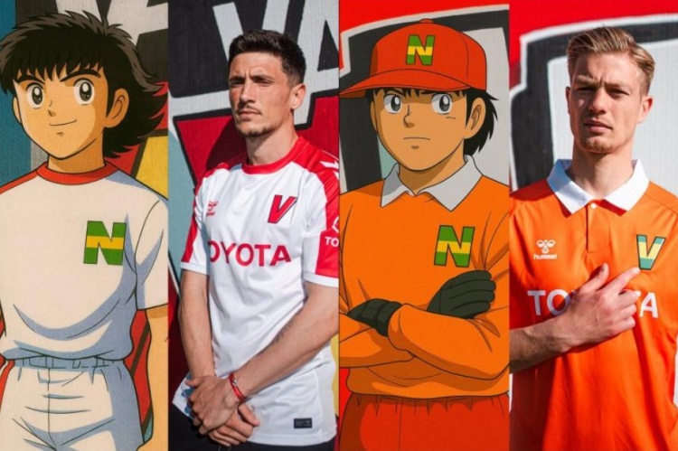 激情足球！隊報：法丙隊瓦朗謝納推出足球小將主題客場球衣