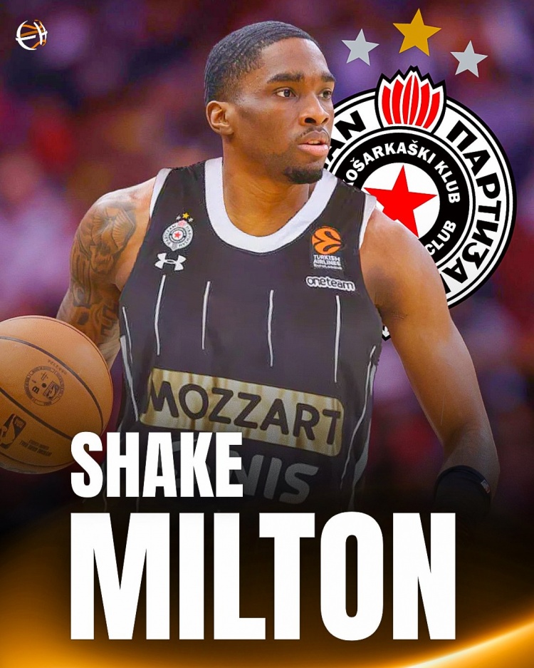 本周一被湖人裁員！米爾頓加盟貝爾格萊德游擊 下賽季薪水120萬