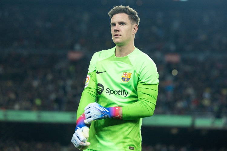 基本確定留隊！巴薩官方：特爾施特根將在下周接受腰椎二次手術(shù)