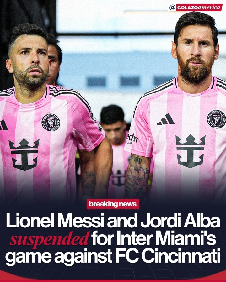 梅西遭禁賽！跟隊：MLS做得對，梅西也不能凌駕于聯(lián)盟的規(guī)則之上